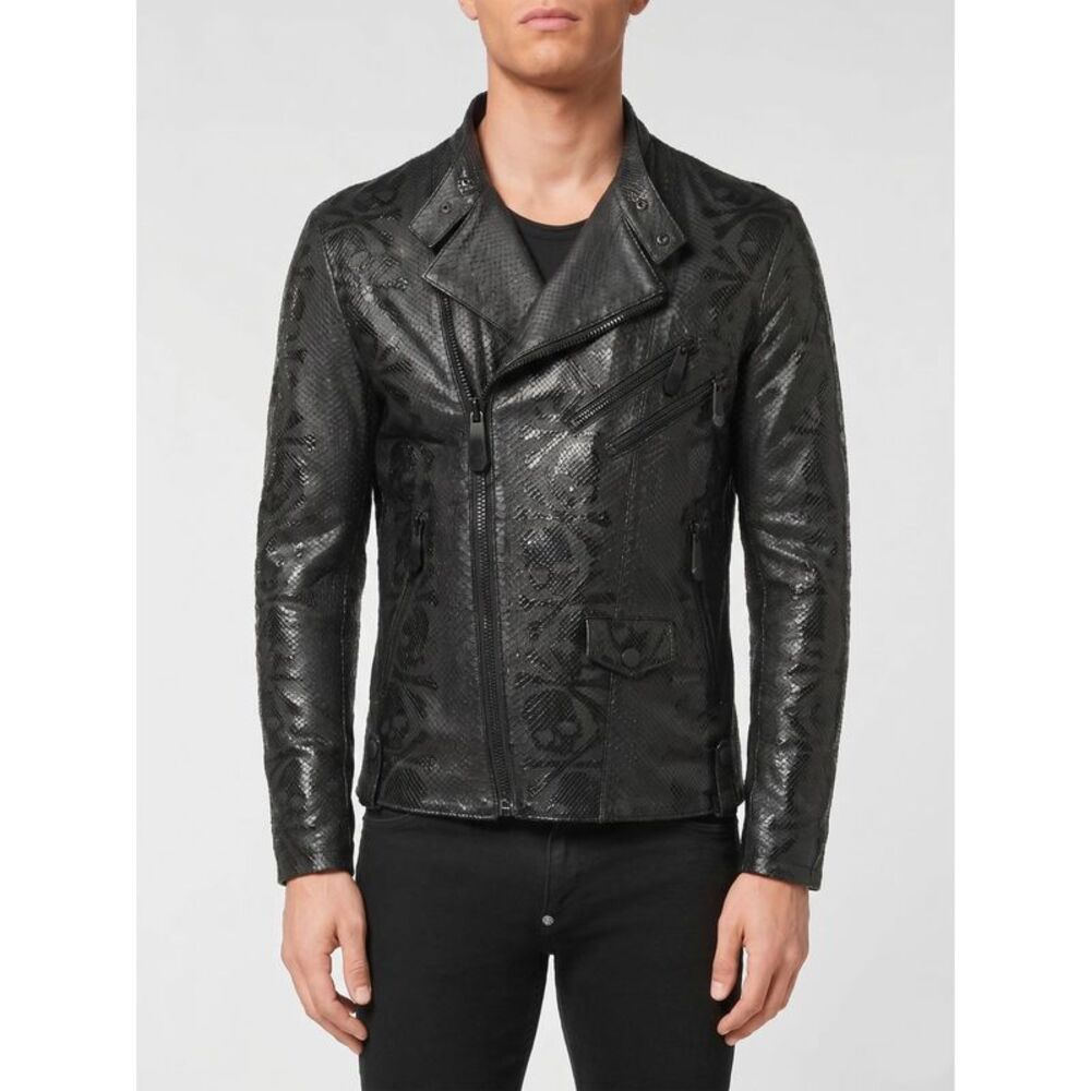 Philipp Plein Jacket Men Black